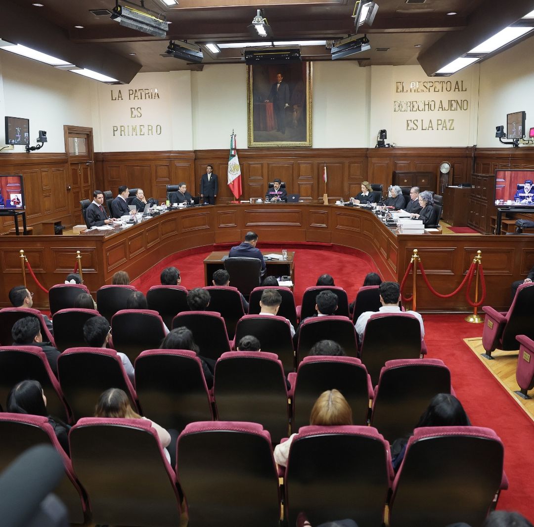 Sesión del Pleno de la SCJN. Foto: SCJN